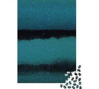Mark Rothko World Famous Paintings Jigsaw Wooden Puzzles 1000 Pieces Suitable for Adults Museum 1000 Piece Puzzle Educational Games Fine Art Puzzle 1000 Pcs