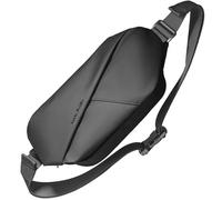 Mark Ryden Ultra-Light Sling Bag, Waterproof Shoulder Bag, Crossbody Bag for Men, Small Chest Bag, Fashionable Hip Bag for Travel, School, Hiking, Fitness, Cycling, Hunting, black, 38 x 8 x 13 cm
