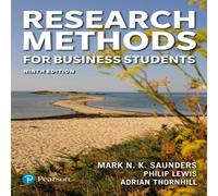 Mark Saunders Research Methods for Business Students Paperback Book Mark Saunders Multicolor