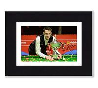 Mark Selby Signed 8x6 Inch Mounted Photo Print - Pre Printed Signature Snooker World Champion - Autograph Gift, Ready To Be Framed