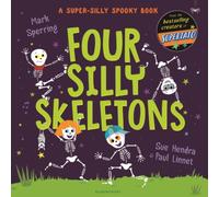 Mark Sperring Four Silly Skeletons Paperback Book Mark Sperring Multicolor