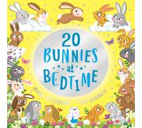 Mark Sperring Twenty Bunnies at Bedtime Paperback Book Mark Sperring Multicolor