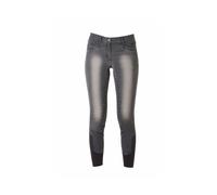 Mark Todd Ladies Anthracite Denim Full Seat Breeches - Size 28"