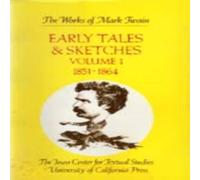 Mark Twain Early Tales & Sketches, Volume 1 Hardback Book Mark Twain Multicolor