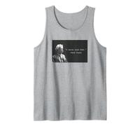 Mark Twain “I Never Said That” Funny Literary Quote Design Tank Top
