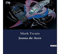 Mark Twain Juana de Arco Paperback Book in White Mark Twain White