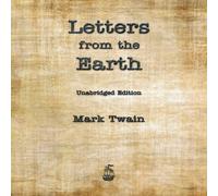 Mark Twain Letters from the Earth Hardcover Book Mark Twain Multicolor