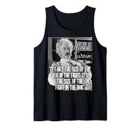 Mark Twain Quote It's Not The Size of The Dog in the Fight Tank Top