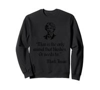 Mark Twain Shirt Mark Twain Man Blushing Quote Sweatshirt