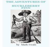 Mark Twain THE ADVENTURES OF HUCKLEBERRY FINN Paperback Book Mark Twain Multicolor