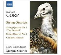 Mark Wilde - Corp: String Quartets 1/ 2/ Country Matters [CD]