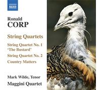 Mark Wilde – Ronald Corp: String Quartets – NAXOS