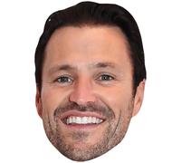 Mark Wright (Stubble) Big Head. Larger than life mask.