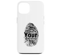 Mark Your Identity Statement Message Case for iPhone 13