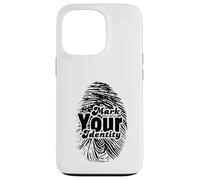 Mark Your Identity Statement Message Case for iPhone 13 Pro