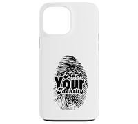 Mark Your Identity Statement Message Case for iPhone 13 Pro Max