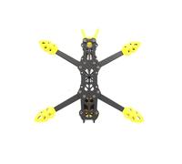 Mark4 5inch FPV Carbon Fiber Frame 225mm Wheelbase 5mm arm Freestyle Long Range Frame for RC Quadcopter Racing Drone (MARK4 Yellow)