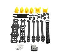 Mark4 5inch FPV Racing Drone Frame 225mm With 5mm Arm 3K Carbon Fiber 5" Freestyle RC With Print Parts(5in With Yellow)