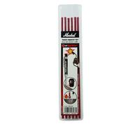 Markal - 96268 - Trades-Marker Dry - Marker Leads - Red Riter (Pack of 6)
