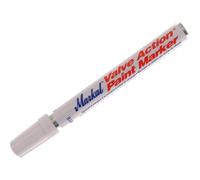 Markal 96800c Valve Action Paint Marker - White