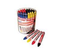 Markal Builder's Marker (Tub 48) Multi Colour (One Size)