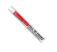 Markal Lacquer-Stik Highlighter Fill-In Paint Crayon, 3/8" Diameter, 4-1/4" Length, White (Pack of 12)