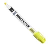 Markal Paint-Riter Valve Action Paint Marker - Fluorescent Yellow - Box 12