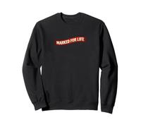 Marked for Life Lasting Commitment Red Banner Sweatshirt