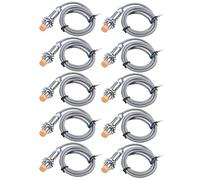 MARKELL 10X DC6-36V 300MA NPN NO Switch A Tubular Inductive Proximite Sensor A 4 Wires of 3 Wires LJ12A3-4-Z-BX
