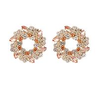 MARKELL 2 Pcs Lady Shoe Clip Wedding Women Bride Top Charm Buckle Clip Shiny Rhinestone Decorative Clips