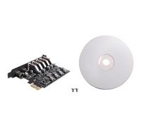 MARKELL 7 Ports PCI-E to USB 3.0 Expansion Card, PCI Express USB 3.2 Expansion Card, Internal USB3 Hub Converter for Desktop Computer