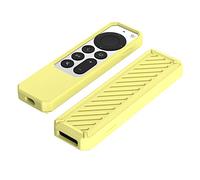 MARKELL Silicone Remote Protection Case for -TV 4K Remote 2021 Anti-Shock Soft Case Remote Control Case, Yellow