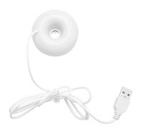 MARKELL White donut humidifier usb office desktop mini humidifier portable air purifier white