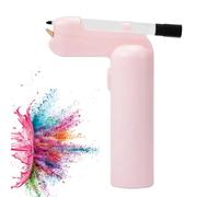 Marker Airbrush - Rechargeable Portable Painting Tool, Battery Operated Art Sprayer, Airbrush Pen for Creative Drawing, Educational Art Projects, Ideal for Crafting Home School Playroom, Pink