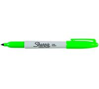 Marker - green - permanent ink - fine tip 1 mm - with cap - Sharpie