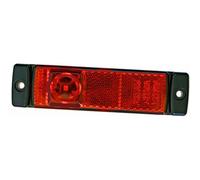 HELLA 2TM 008 645-921 Outline Lamp - LED - 12V - mounting/Screw Connection - Lens Colour: Red - LED colour: Red - Cable: 5000mm - Rear
