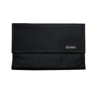 Marker Organiser Black Marker Storage Bag 12/24/36/48/60/72 Slot Nylon Canvas Portable Bandage Watercolor Pen Stationery Organizing Supplies for Home Classroom(24 Sticks)