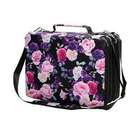 Marker Pen Case Holder for 224 Marker Organizers Multifunctional Zippers Storage Carrying Bag with Shoulder Strap Design Art Sketch Markers Pouches