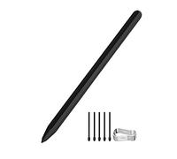 Marker Pen Replacement for Remarkable 2, with Digital Eraser,4096 Pressure Sensitivity, Palm Rejection, Remarkable Plus Pen Remarkable2 Stylus Pen with 5Pcs Tips/Nibs (Black)
