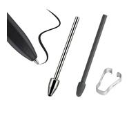 Marker Pen Tips Replacement for Remarkable 2 Pen - Durable Titanium Alloy Metal & Soft Nibs,Tips with Tool(2PCS/Metal+2B)