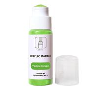 Marker - Pen To Acrylic Pencil | Water Based Ink Color Tip 18mm | Permanent Labeling Tool For Artists & Creators | Fade Resistant Marker