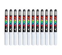 Marker Pen with Smooth Tip for Artists, Glass & Metal Detailing Ergonomic Design White Art Marker