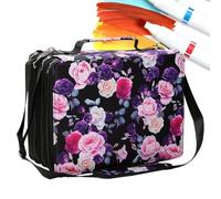 Marker Pencil Case, Large Marker Case, Large Storage Bag, School Material, Container , Craft Box for Watercolor Pencils, Brushes, Multicolour, See description
