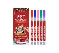 Marker Quick Drying Nail Doodle Pen For & Cats Colors Easy To Use Perfect For Grooming （10ml） 72321