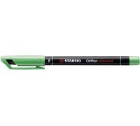 Marker - Stabilo Ohpen Universal Permanent - Stretch Fine (0,7 MM) - Green