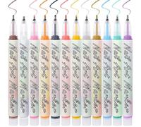 Markers, 0.7mm Quick Dry Nail, with Drawing Pens Precision Tip Detail Design System, Smooth Flow Sturdy Build, Nails Decoration Kit, for Home Salon Indoor Outdoor and Daily Uses