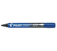 Markers 100 Permanent Marker - Blue - Round Tip 4.5mm - Pilot