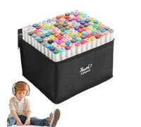 Markers for - Drawing Markers, Graffiti Style Art Pens | Artist Drawing Pen Set-Fine Tip and Brush Tip, Coloria Marker Making Book