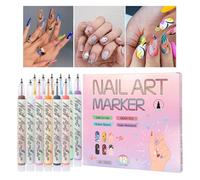 Markers for Nail 12-Colors Painting Tools