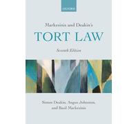 Markesinis and Deakin's Tort Law